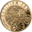 Autitium 1/4 oz zlato, titanium prooflike 2022 - zlatá mince