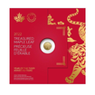 Maple Leaf Rok Tygra 1/10oz BU 2022 - zlat mince