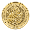 The Royal Tudor Beasts - Bull of Clarence 1oz BU 2023- zlat mince