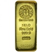 Investiční zlatý slitek 1000g Argor Heraeus