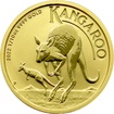 Zlatá investiční mince Kangaroo Klokan 1/10 Oz 