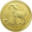 Zlat investin mince Year of the Goat Rok Kozy Lunrn 1 Oz 2015