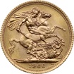 Zlat Sovereign Krlovna Albta II. 1966