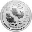 Stbrn investin mince Year of the Rooster Rok Kohouta Lunrn 1 Kg 2017