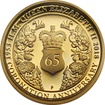 Zlat mince 65. vro korunovace Albty II. 1/4 Oz 2018 Proof
