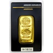 100g Argor Heraeus SA Švýcarsko Investiční zlatý slitek Litý