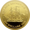 Zlat mince HMS New Brunswick 1843 1 Oz 2019 Proof