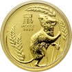 Zlat investin mince Year of the Mouse Rok Myi Lunrn 1/10 Oz 2020