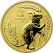 Zlat investin mince Year of the Mouse Rok Myi Lunrn 1 Oz 2020