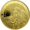 Zlat investin mince Obi doby ledov - Mamut srstnat 1 Oz 2019