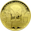 Zlat mince 5000 K Mstsk pamtkov rezervace Jihlava 2021 Proof