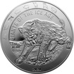 Stbrn investin mince Obi doby ledov - avlozub tygr 1 Oz 2020