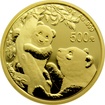 Zlat investin mince Panda 30g 2021
