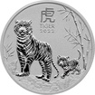 Stbrn investin mince Year of the Tiger Rok Tygra Lunrn 1/2 Oz 2022