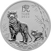 Stbrn investin mince Year of the Tiger Rok Tygra Lunrn 1 Oz 2022