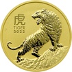 Zlat investin mince Year of the Tiger Rok Tygra Lunrn 2 Oz 2022