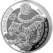 Stbrn mince Rok Tygra Rwanda 1 Oz 2022 Proof
