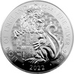 Stbrn investin mince The Royal Tudor Beasts - The Lion of England 10 Oz 2022