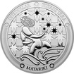 Stbrn mince Matariki Maori Art 1 Oz 2022 Proof
