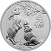 Stbrn investin mince Year of the Rabbit Rok Krlka Lunrn 1 Oz 2023