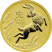 Zlat investin mince Year of the Rabbit Rok Krlka Lunrn 1/10 Oz 2023
