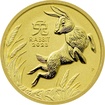 Zlat investin mince Year of the Rabbit Rok Krlka Lunrn 1/2 Oz 2023