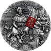  Stbrn mince Slavn przkumnci - Marco Polo 2 Oz 2022 Antique Standard
