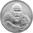Stbrn investin mince Kongo Gorila 1 Oz 2023
