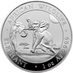 Stbrn investin mince Slon africk Somlsko 1 Oz 2024