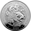 Stbrn investin mince The Royal Tudor Beasts - The Seymour Unicorn 2 Oz 2024