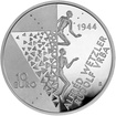 Stbrn mince Podn Zprvy o vyhlazovacch tborech Auschwitz a Birkenau - 80. vro 2024 Proof