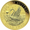 Zlat investin mince Australian Swan 1 Oz 2024