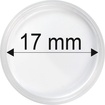 Plastové kapsle na mince o průměru 17 mm - 10 ks