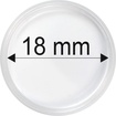 Plastové kapsle na mince o průměru 18 mm - 10 ks