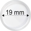 Plastové kapsle na mince o průměru 19 mm - 10 ks