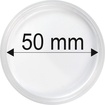 Plastové kapsle na mince o průměru 50 mm - 10 ks