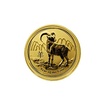 Zlatá investiční mince Year of the Goat Rok Kozy Lunární 1/2 Oz 2015