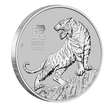 The Perth Mint 1 oz platinov mince mince Lunar III Rok Tygra 2022 Perth Mint