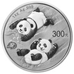 1 kg stbrn mince Panda Proof - letn povrch 2022 China Mint
