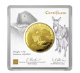 1 oz zlat mince Noemova Archa 2024 Leipziger Edelmetallverarbeitung