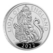 The Royal Mint 1 oz stbrn mince Lev Anglie - Royal Tudor Beasts 2022 Proof  Letn povrch - Royal Mint