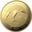 The Royal Australian Mint 1 oz zlat mince Delfn Dusky (Plskavice tmav) 2022 - Royal Australian Mint