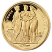 1 oz zlat mince Ti Grcie Williama Wyona 2021 Proof - Svat Helena