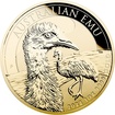 The Perth Mint 1 oz zlat mince Australian Emu - 2022 Perth Mint