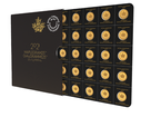 The Royal Canadian Mint 25 x 1g zlat mince Maplegram Maple Leaf 2022 Royal Canadian Mint