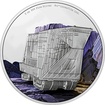 5 oz stbrn mince Star Wars - Sandcrawler 2022 Proof - New Zealand Mint