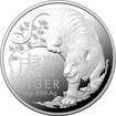 The Royal Australian Mint 1 kg stbrn mince Lunar Tygr PROOF 2022  Royal Australian Mint