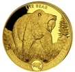 5 oz zlat mince Medvd 2022 PROOF - Worlds Wildlife - Bayerisches Hauptmnzamt