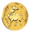 The Perth Mint 10 oz zlatá mince Gold Lunar III Rok Bůvola 2021 - Perth Mint