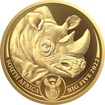 Zlat mince 1 oz Nosoroec Big Five Serie II PROOF 2022  South African Mint